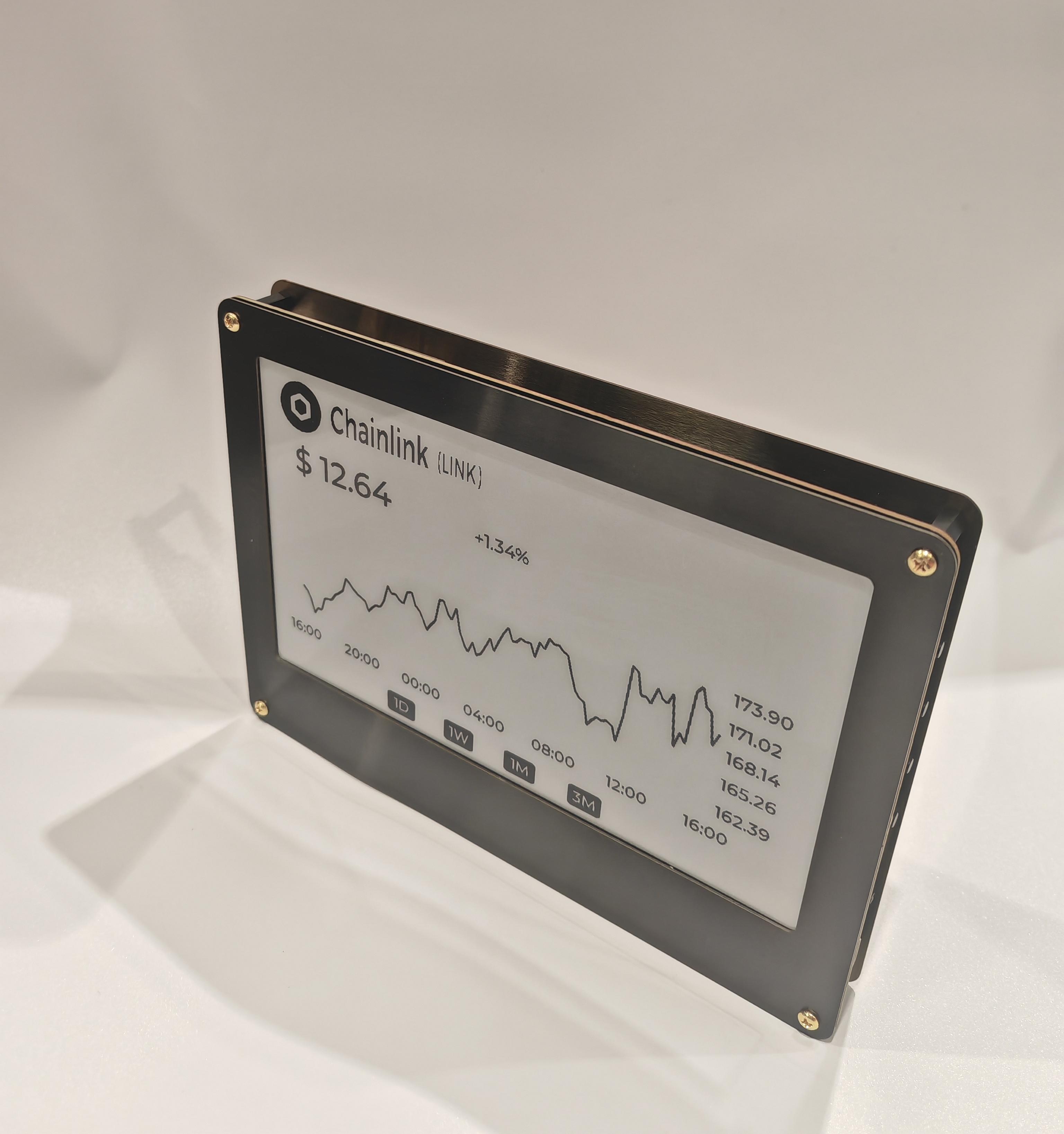 <strong>7.5-Inch Eink ESVB075 Smart Crypto Monitor with ES</strong>